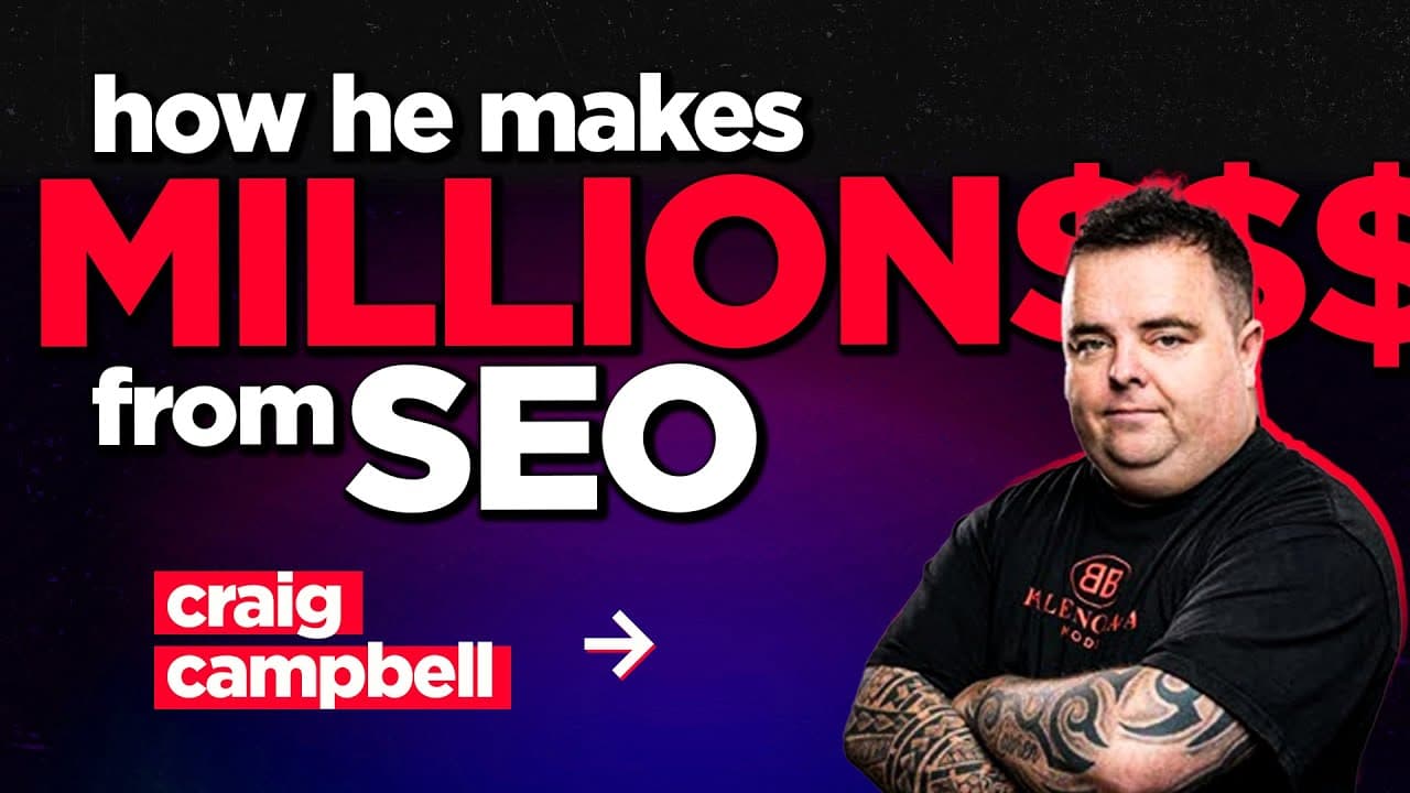 How Craig Campbell’s Made $100k Last Month From SEO