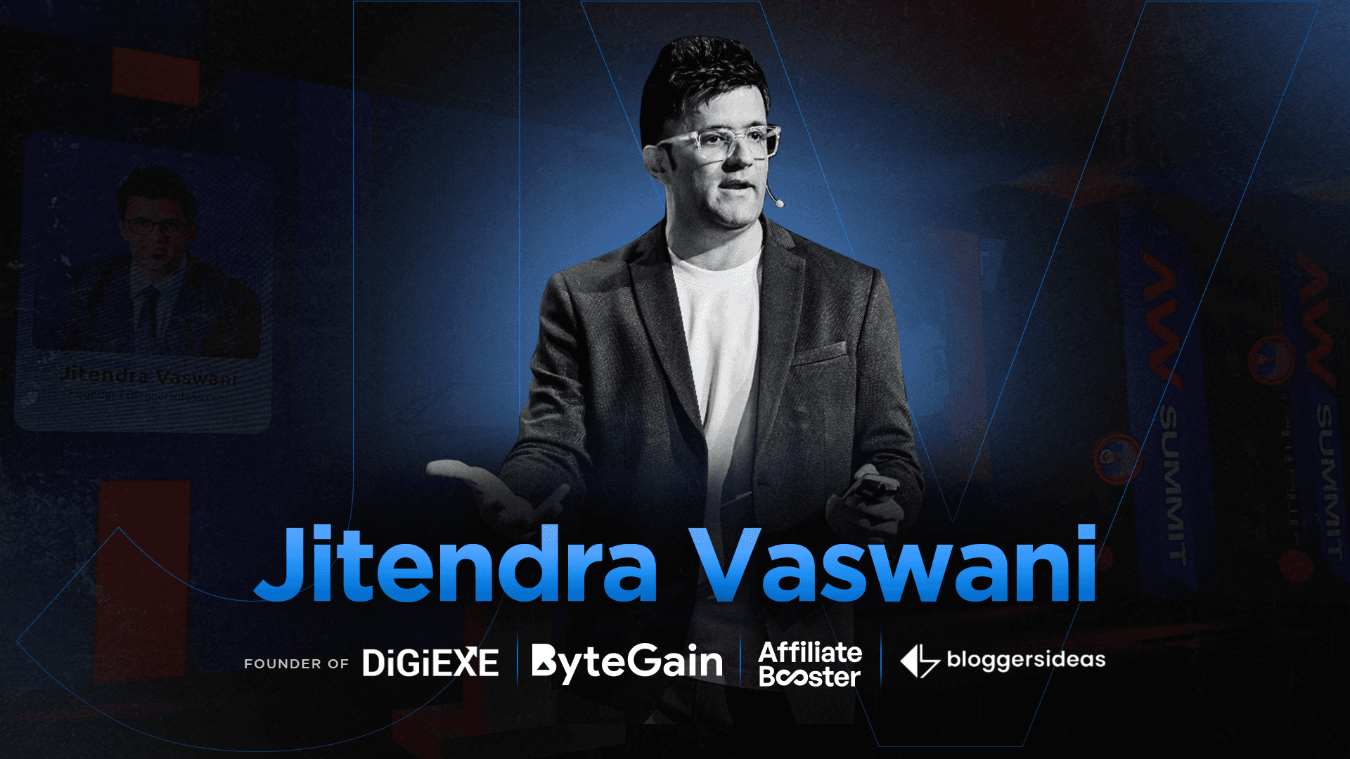 Jitendra Vaswani at Conference