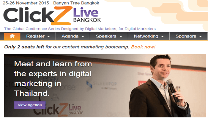 ClickZ Live Bangkok 2015 : Highlights & Photos