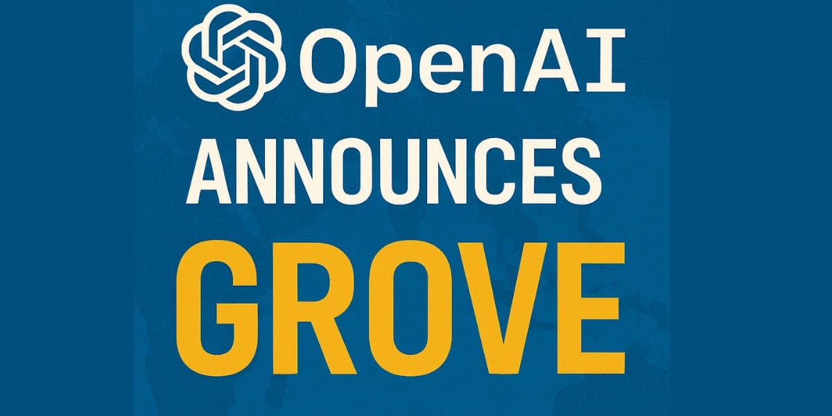 OpenAI Grove Opens Doors for Aspiring AI Innovators