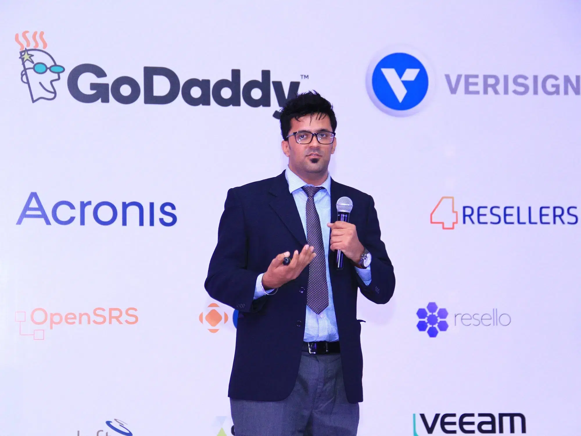 Speaking at WHD India Bangalore