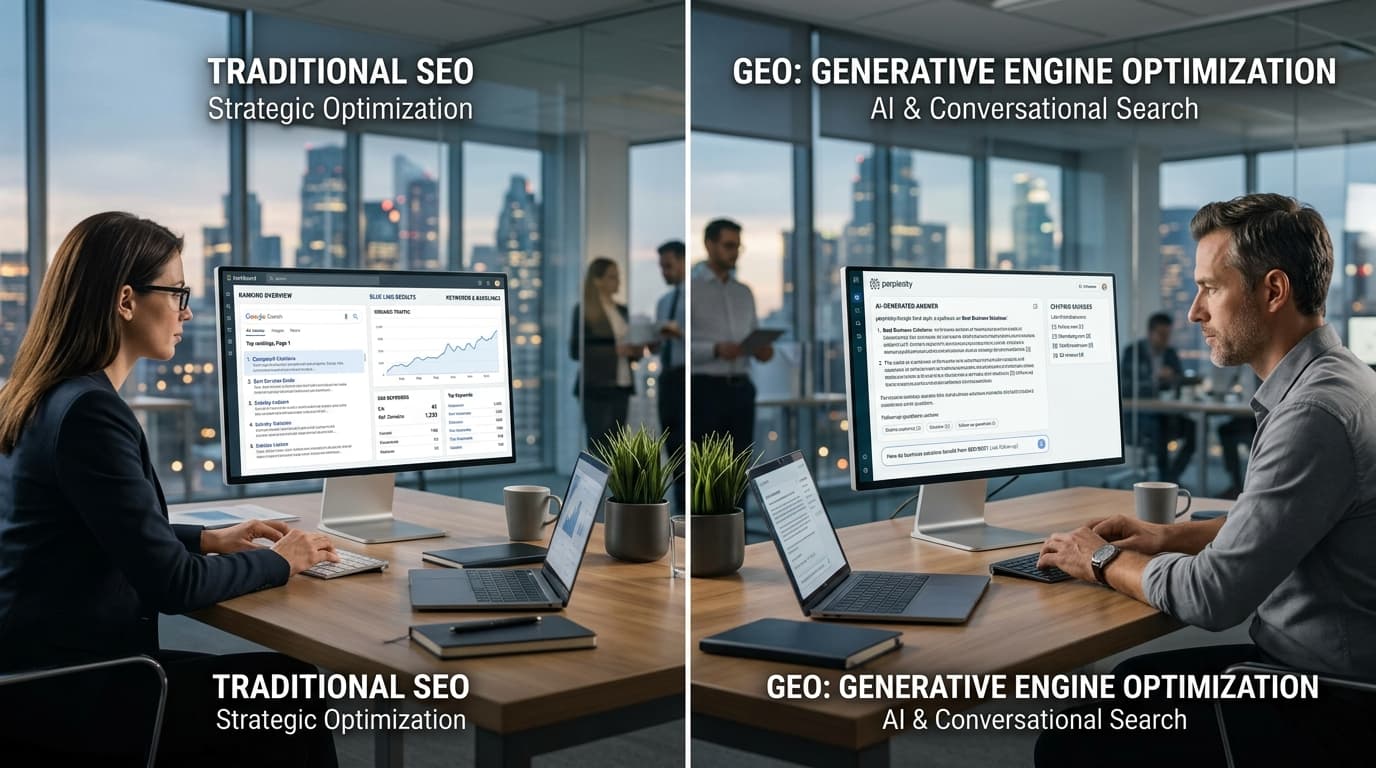 GEO vs SEO in 2026— The Differences Every Marketer Needs to Know