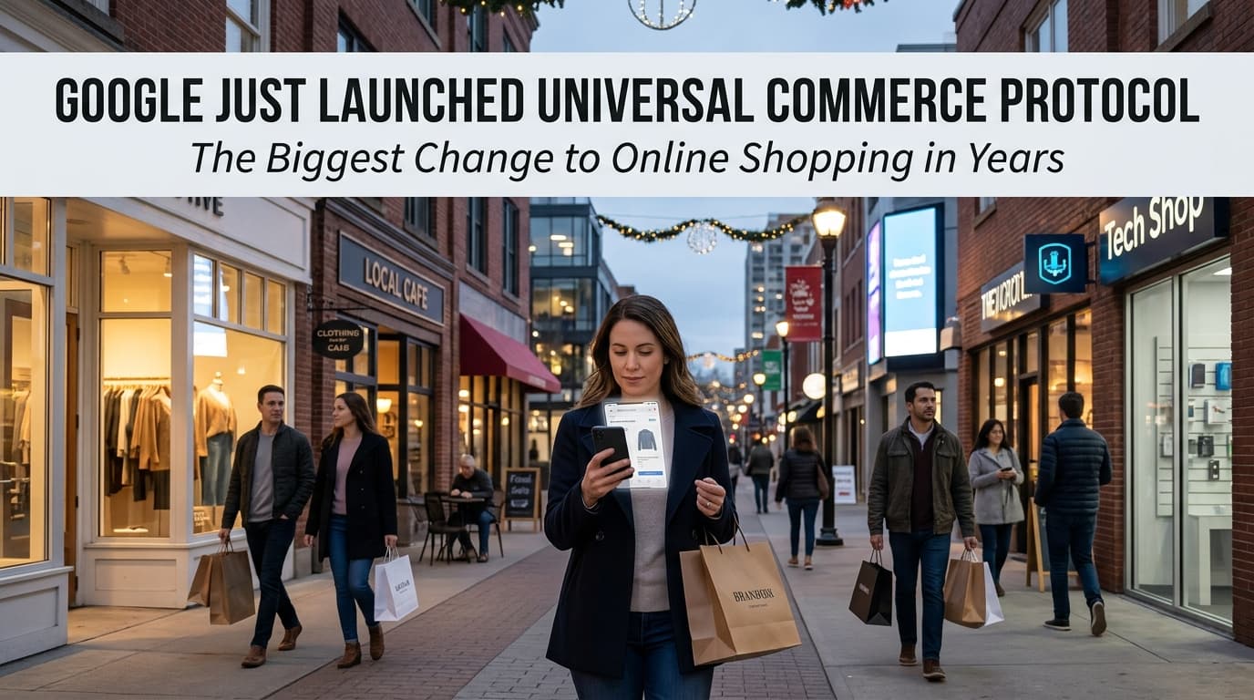 Google Just Launched Universal Commerce Protocol — The Biggest Change to Online Shopping in Years